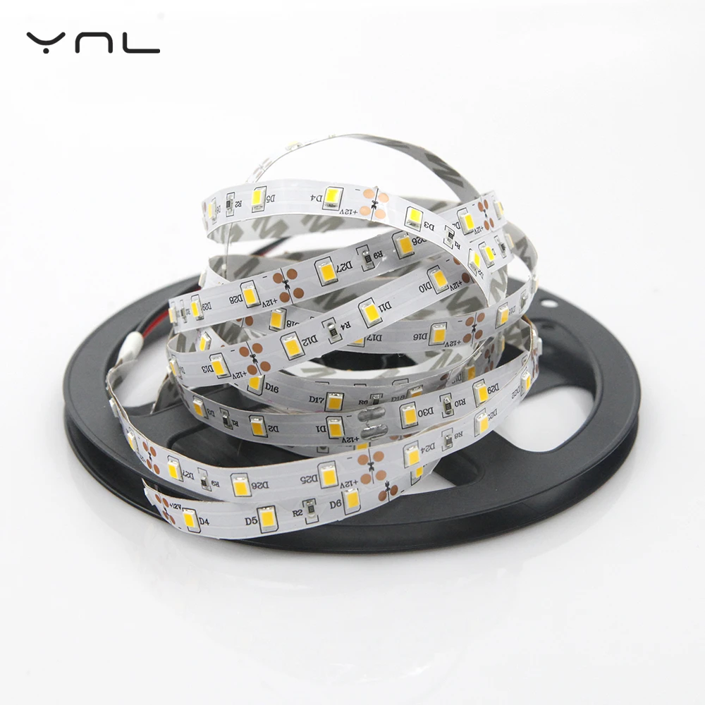 Светодиодная лента YNL RGB SMD 2835 12 В 4 шт. холодный теплый белый синий зеленый красный