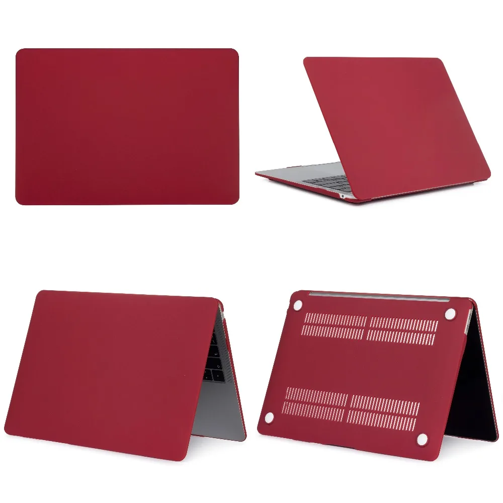 For MacBook Air Retina Pro 11 12 13 14 15 16 inch case For MacBook M1 M2 Chip Pro 13.3 Case 2022 with Touch ID Air 13.6 Cover apple 13 case