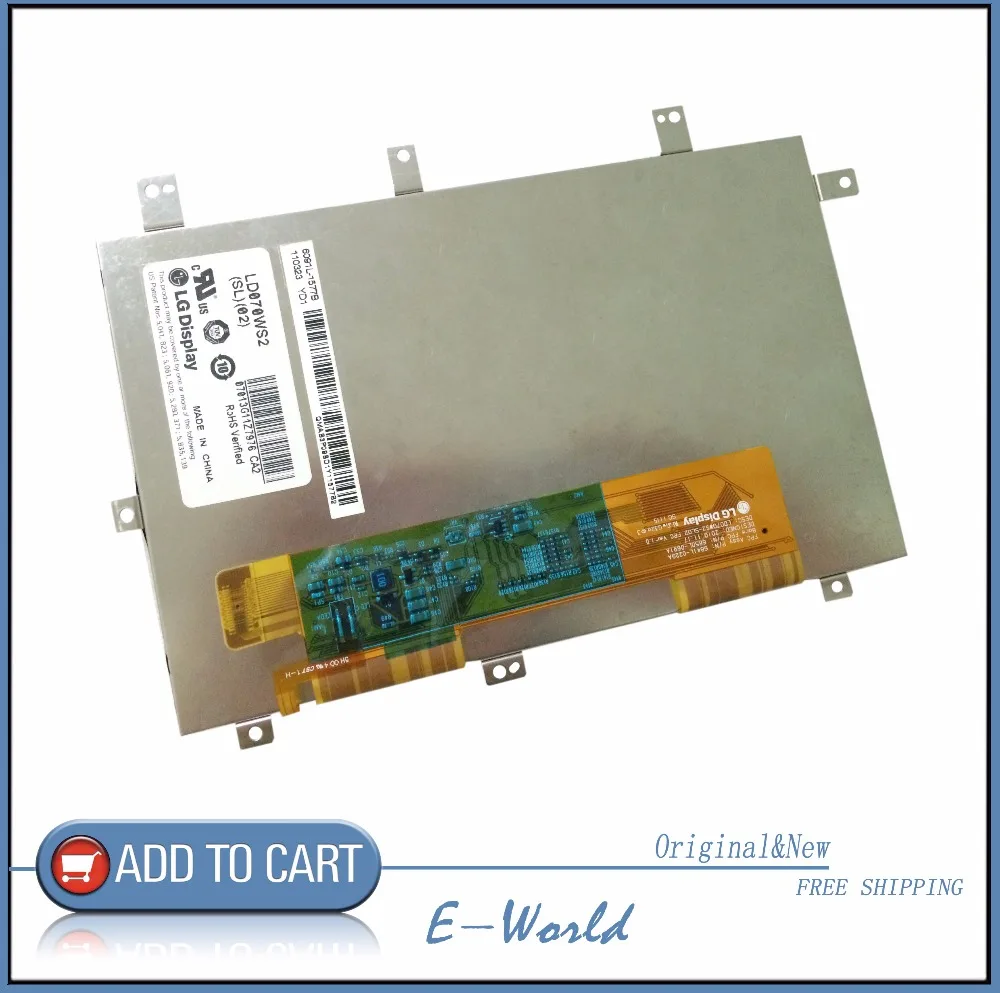 Оригинальный 7-дюймовый ЖК-экран LD070WS2-SL02 LD070WS2 (SL) (02) SL02 для планшетных ПК