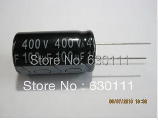 

Free Shipping 100UF 400V Electrolytic Capacitors 400V100UF 18X35mm
