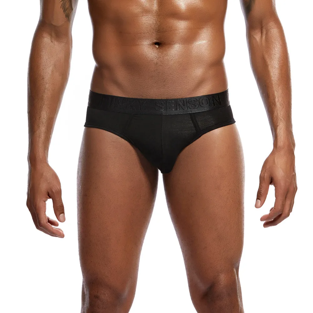

Feitong Men Sexy Underwear Letter Printed Boxer Shorts Bulge Pouch Underpants Gay Comfortable Shorts Cueca Male Panties