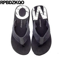 Обувь слайды пляж повседневная мода мягкий плоские Мужские сандалии летние наружные домашние тапочки родной надевать люди черный Шлепанцы воды