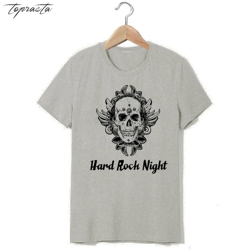 Hard rock night skull t shirt men women's top tee item NO