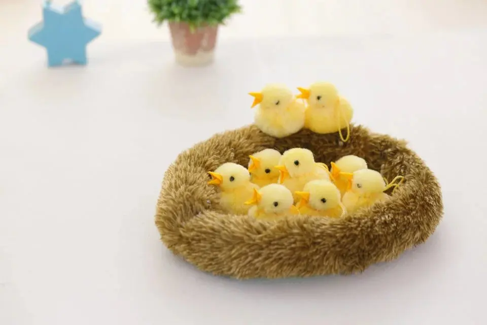 Stuffed Toys For Children Stuffing Large Girl Doll Cute Soft Toy Sleeping Home Pillow Stuffed Toy Chicken Cushion Cock Hen Chick