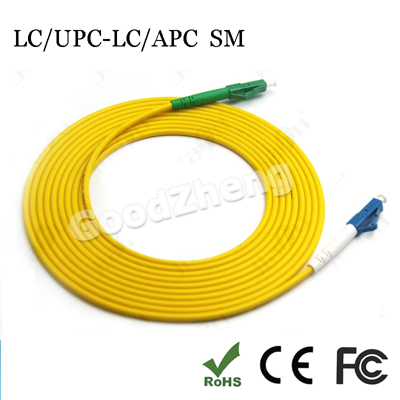 8 Fibres LC LC//APC SC SC//APC FC FC//APC monomode 9//125 10 m LC//APC
