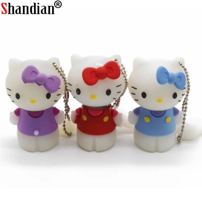 

SHANDIA hot sale real capacity hello c usb flash drive 64g 32g 16g pen drive 4g drive flash USB 2.0 pendrive memory stick U disk