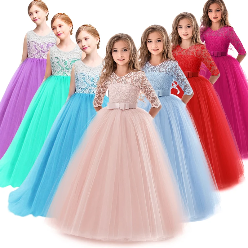 Teen Costume Girls Dress Summe Children's Clothing Party Princess Baby...