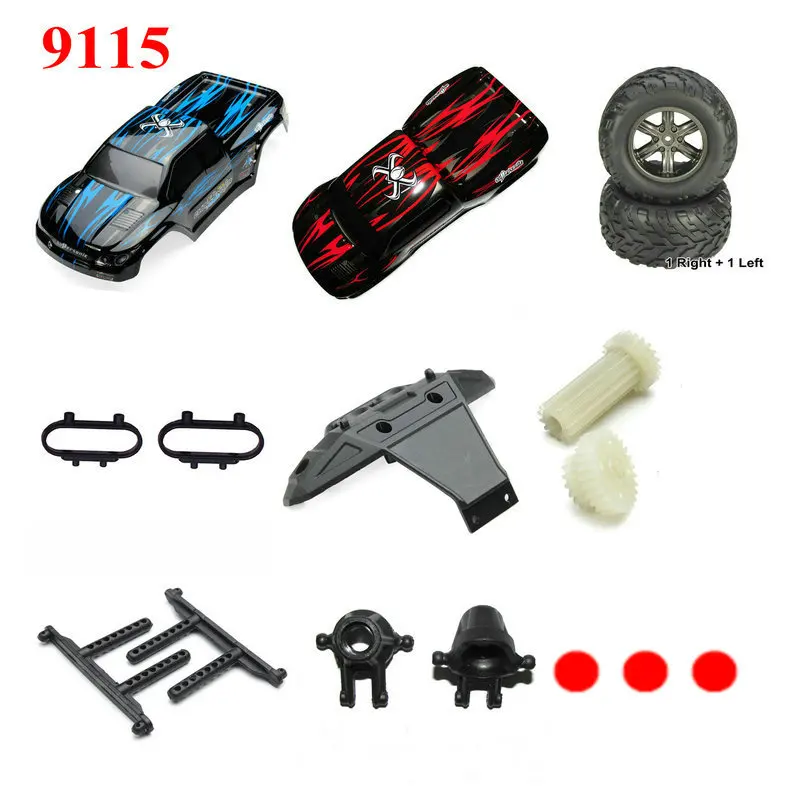 RC Car JY 9115 Monster Truck Запасные части колеса зарядное устройство батарея передатчик