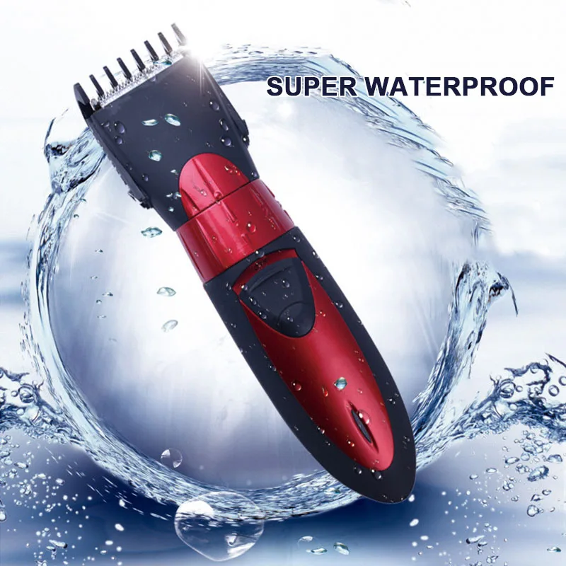 

Electric Hair Clipper Waterproof Universal Rechargeable Cutting Machine Haircut Beard Trimer HJL2018