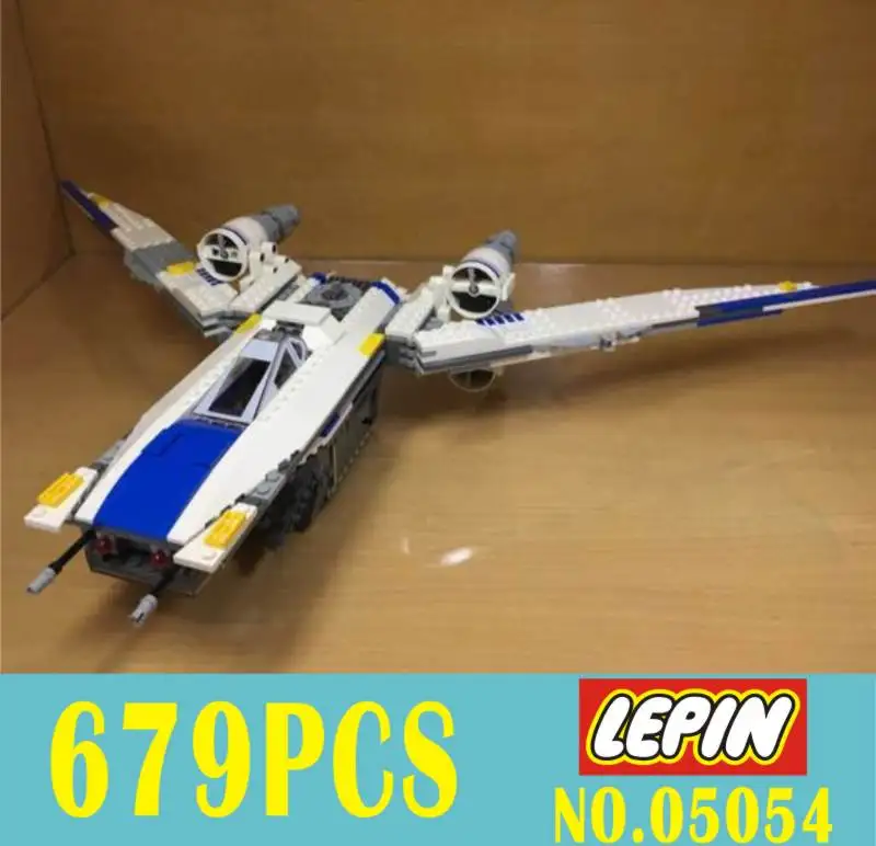 

New Lepin 05054 679pcs Genuine Star Series War_s The Rebel U-Wing Fighter Set Building Blocks Bricks Educational Toys 75155