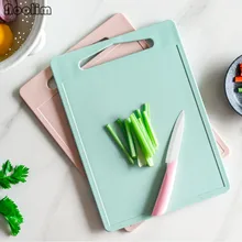 NOOLIM пищевой ПП Кондитерские доски односторонняя домашняя фрукты и овощи утолщенная Нескользящая разделочная кухонная доска аксессуары