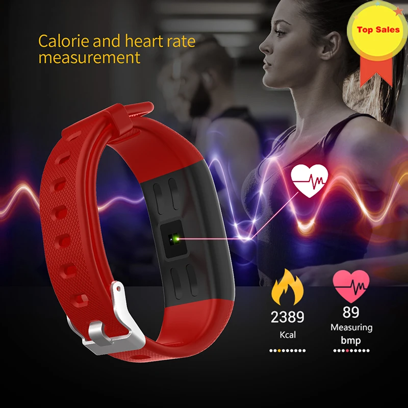 

Heart Ratenew Bracelet Sport Mode Fitness Tracker Pedometer Watch Sleep Pedometer IP68 Waterproof Bluetooth Smart Bracelet Band