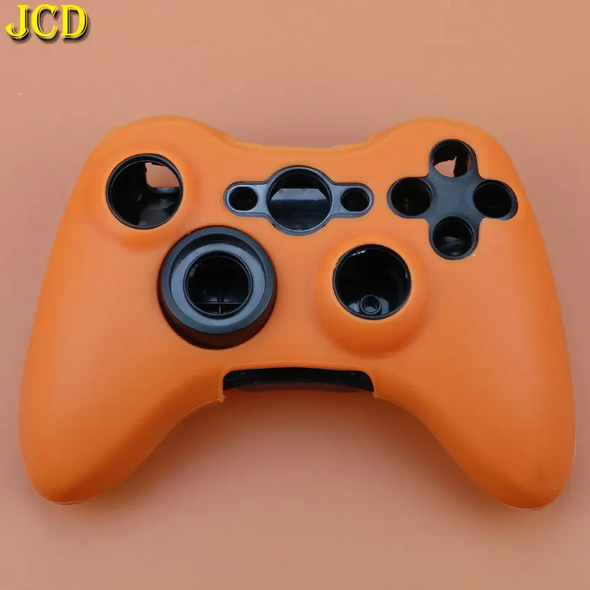 JCD 1 шт. силиконовый защитный чехол, кожный чехол для Xbox 360 для MicroSoft Xbox360 Геймпад, силиконовый светильник, прочный - Цвет: G