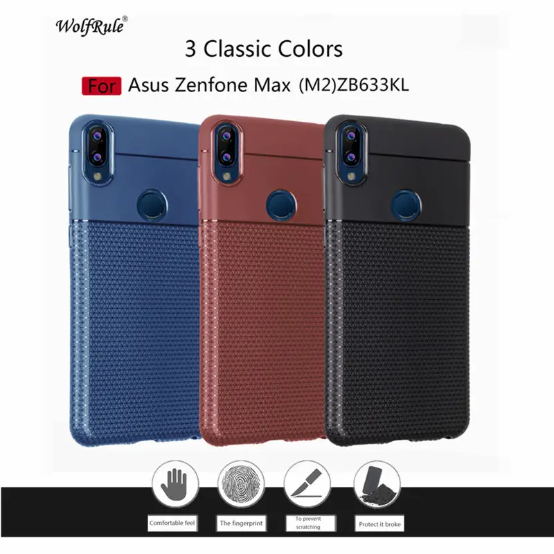 WolfRule Asus Zenfone Max (M2) Case Bumper Triangle Pattern Soft Mobile Phone Accessories Case For Asus Zenfone Max (M2) ZB633KL WolfRule Asus Zenfone Max (M2) Case Bumper Triangle Pattern Soft Mobile Phone Accessories Case For Asus Zenfone Max (M2) ZB633KL
