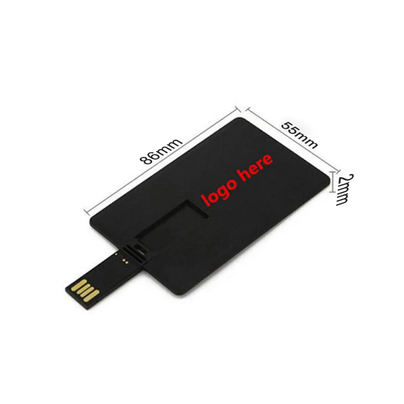 Металлическая визитная карточка Pormo USB флэш 8 ГБ 16 32 64 Гб супер тонкая Подарочная