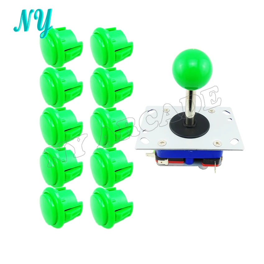 Аркадный джойстик сделай сам комплекты запчастей zippy microswitch + 10 копий Sanwa 30 мм