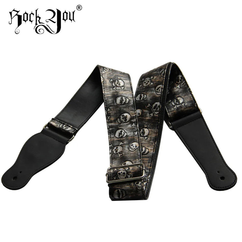 Ремень для гитары с черепом дьяволом рок You|folk guitar strap|guitar strapbass strap |
