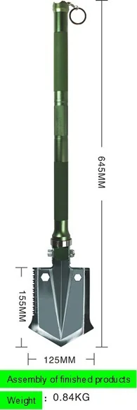 multi-functions military shovel |