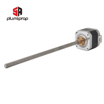 

2PCS Nema 17 Stepper Motor 1.5A with 4pin Cable T8 Lead Screw 280mm Trapezoidal Nuts Part For CNC Z Axis Linear 3D Printers Part