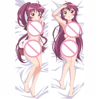

Japanese Anime YuruYuri Akaza Akari Toshinou Kyouko Yoshikawa Chinatsu Sugiura Ayano Dakimakura pillow cover Body pillowcase