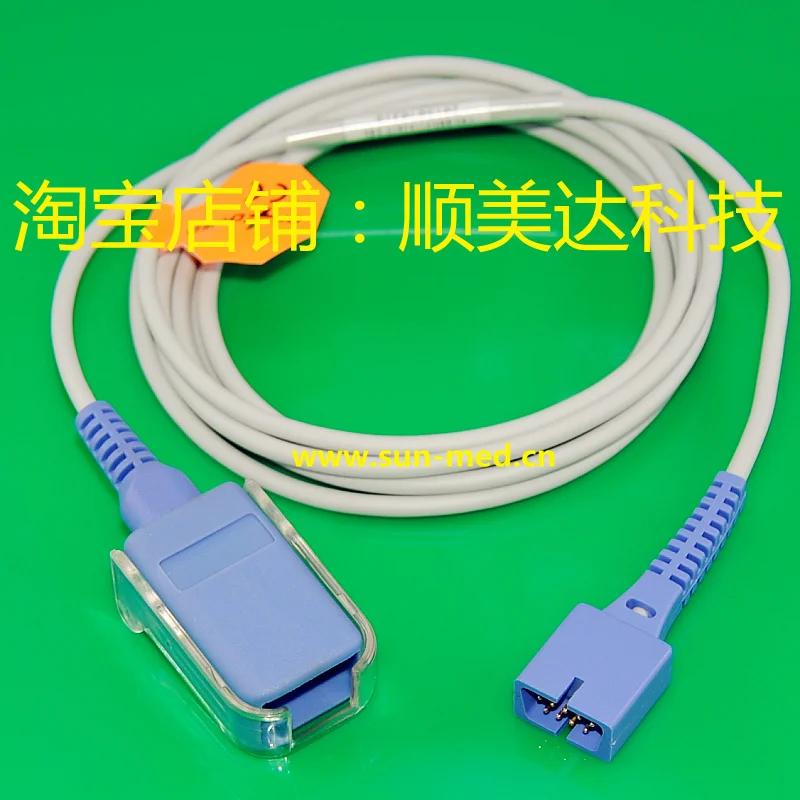 

Nellcor spo2 extension cable , Compatible DEC-8/EC-8/DEC-4/EC-4 patient monitor interface adapter cable