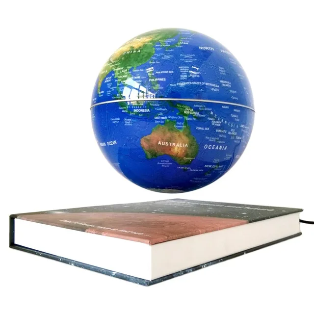 6 Inch Magnetic Rotating Globe Anti Gravity Floating Levitating 6 Inch Magnetic Rotating Globe Anti Gravity Floating Levitating Earth World Map For Desktop Office Home Decor Best Gift
