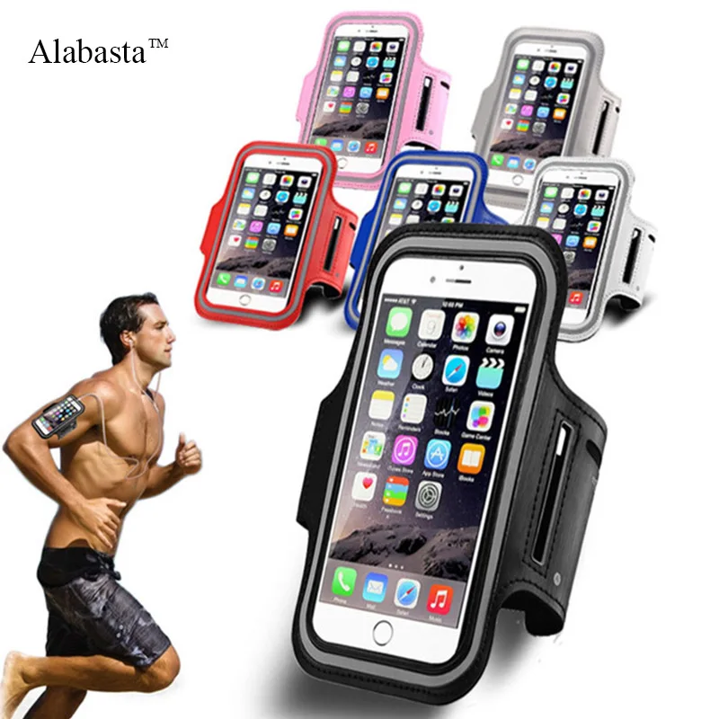 Спорт повязку чехол для iPhone 6 S искусственная кожа тренажерный зал Samsung Galaxy S3/S4/