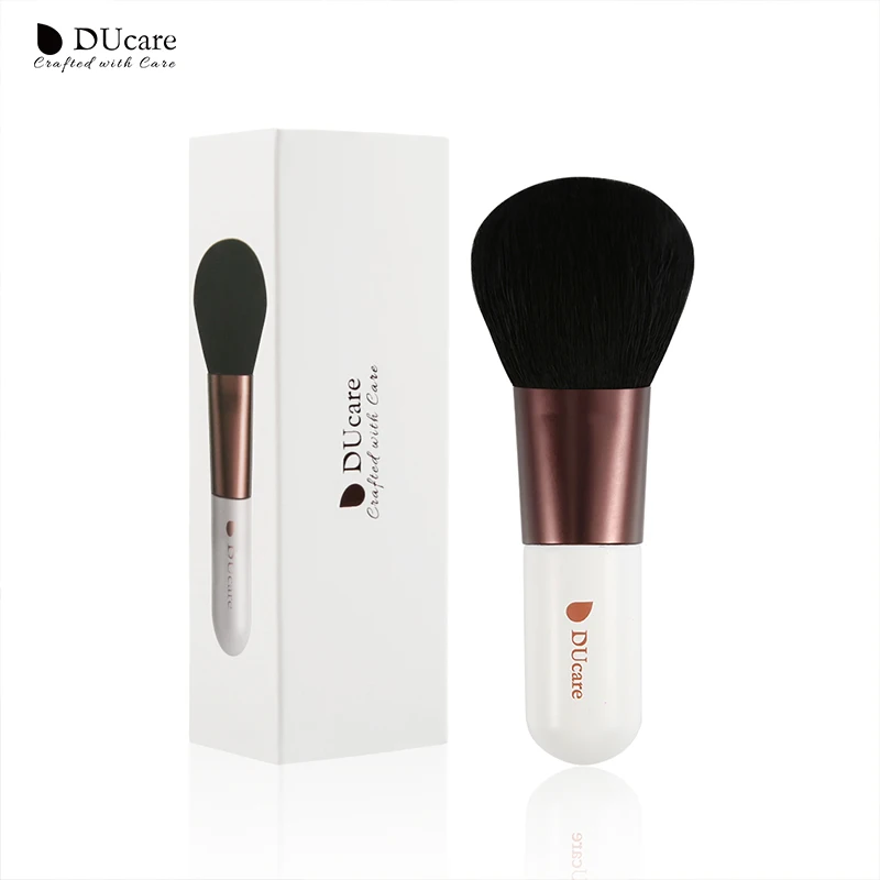 

DUcare White Powder Brush Nature Hair make up brush Kabuki Brush Makeup Brushes Cosmetics Tools brochas maquillaje