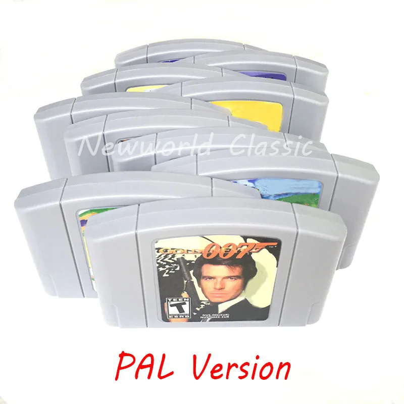 

GoldenEye007 Ocarina of Time Majoras Mask PartyPaperPAL Version for 64 bit Console EU Video Game Cartridge Card English Language