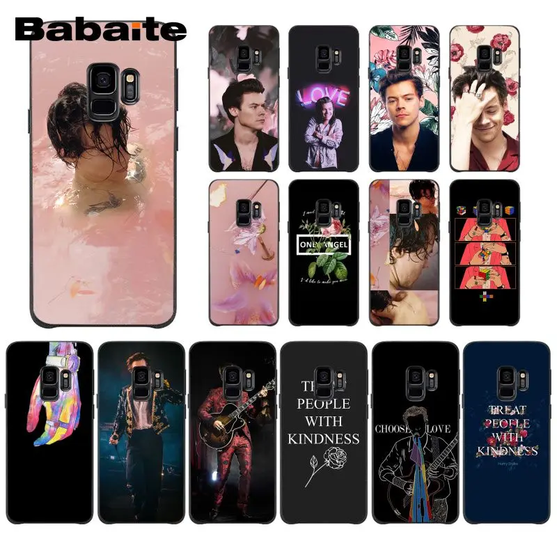 

Babaite Harry Styles Treat People With Kindness TPU Phone Case Shell for Samsung Galaxy S8 S7 edge S10 Plus S10E S10lite S9