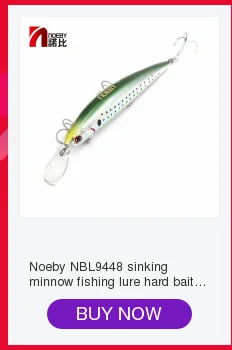 NOEBY NBL 9450 Minnow 90 мм/29 г Тонущая 0,2-0,5 м искусственная рыболовная приманка для окуня Щука Walleye Crank