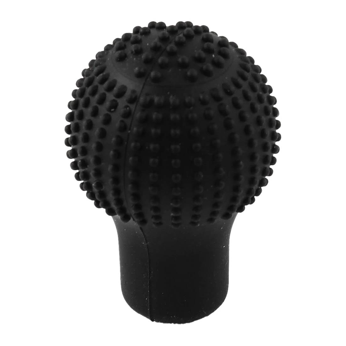 

AUTO - Car Vehicle Round Black Silicone Nonslip Lever Gear Shift Knob Cover