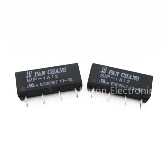 

1 Pcs 12V Relay SIP-1A12 Reed Switch Relay 4PIN for PAN CHANG Relay