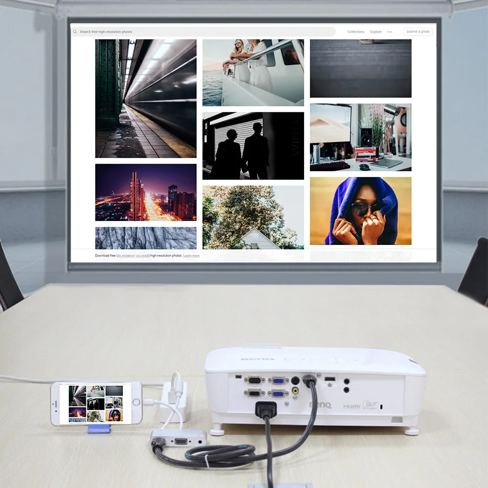 5 шт. Высокое качество HDTV OTG кабель для Lightning к HDMI VGA AV аудио Vidio адаптер iPhone X/XS/XR/8 P/8/7