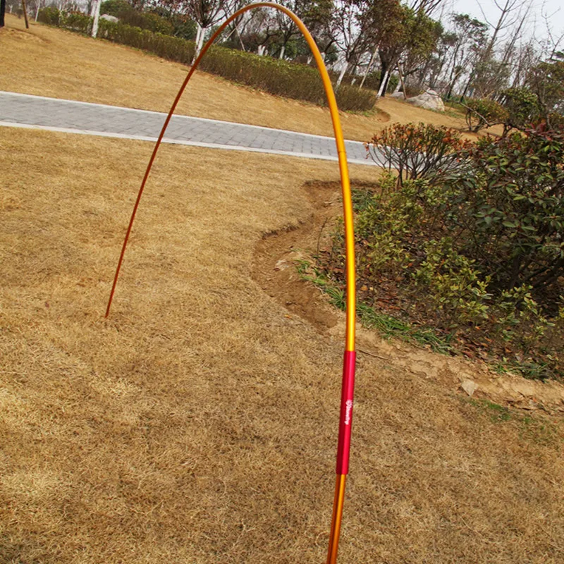 

4 Pcs/Pack Aluminum Tent Pole Repair Tube Single Rod Adjustment Pipe Emergency Camping Awning Accessories