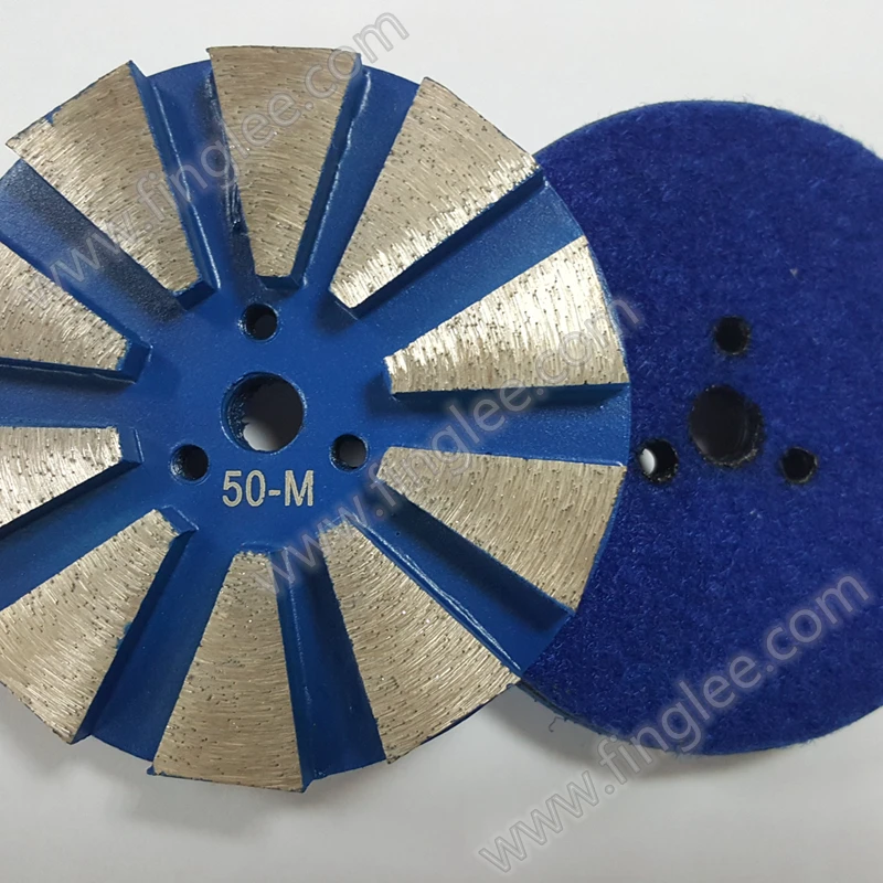 FINGLEE StoneKor Style 4inch,diamond concrete Grinding blade,grinding