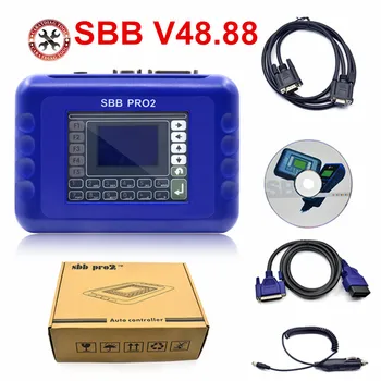 

SBB Pro2 V48.88 Key Programmer Newest SBB V48.88 Support New Cars Support G Chip No Token Limitation with Multilanguages