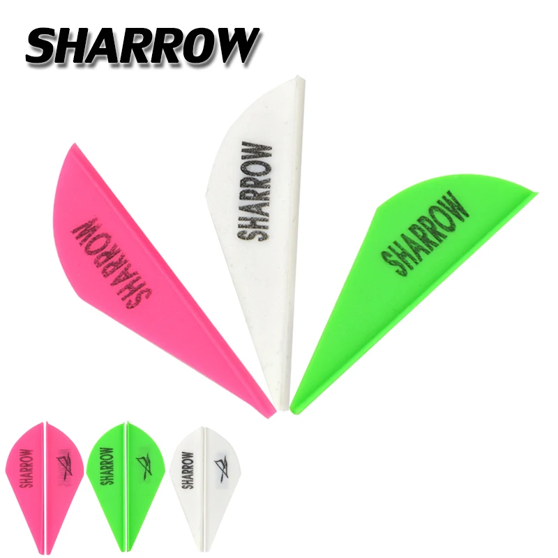 

60/90Pcs Archery 2inch Rubber Feathers Teardrop-Shaped Powder Green White Outdoor Hunting Shooting Accessories