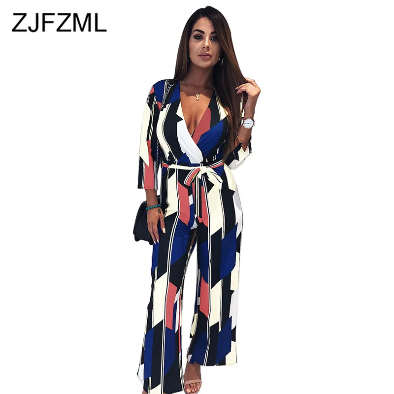 هندسية طباعة جمبسوت/ بدلة الجسم المثيرة للنساء عميق الخامس الرقبة طويلة الأكمام كامل طول داخلية عارضة عالية الخصر الزنانير مضيئة السروال ال... هندسية طباعة جمبسوت/ بدلة الجسم المثيرة للنساء عميق الخامس الرقبة طويلة الأكمام كامل طول داخلية عارضة عالية الخصر الزنانير مضيئة السروال ال...