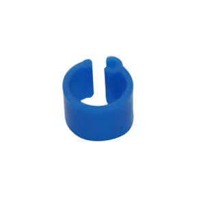 1000 шт. голуби кольца внутренний диаметр 6 мм байонетное идентификационное кольцо открытие без номера кольцо на лапу птицы тренировочные принадлежности - Цвет: Синий