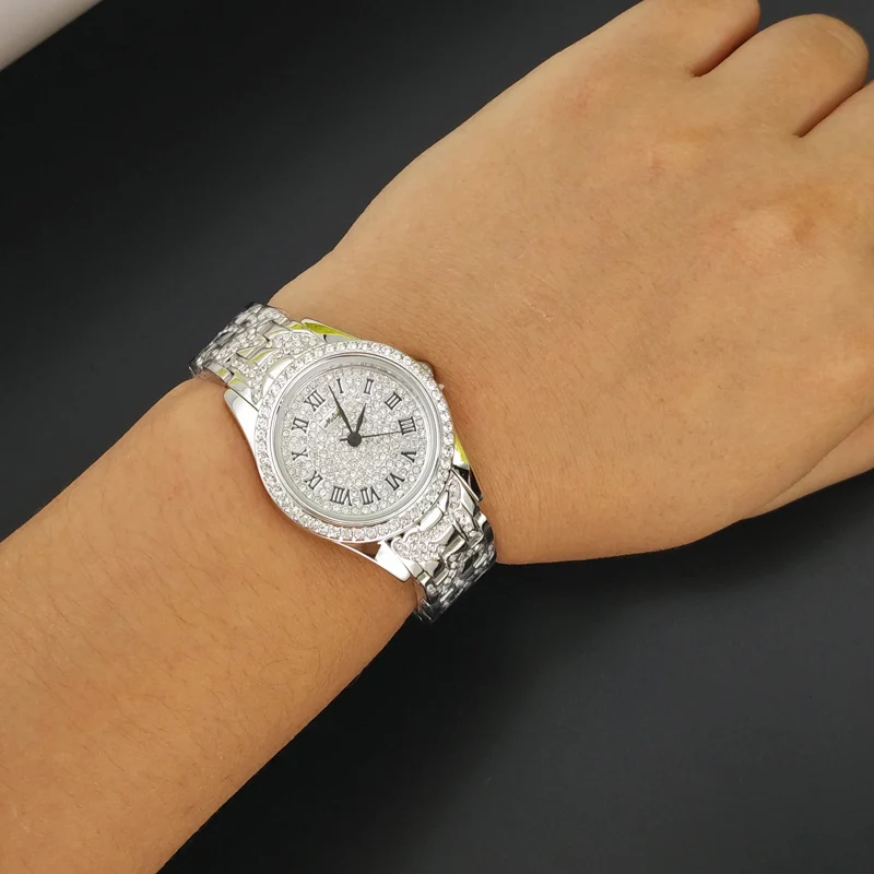 Melissa Lady Women s Watch Quartz Hours Jewelry Fashion Dress Bracelet Luxury Crystal Rhinestone Girl Birthday