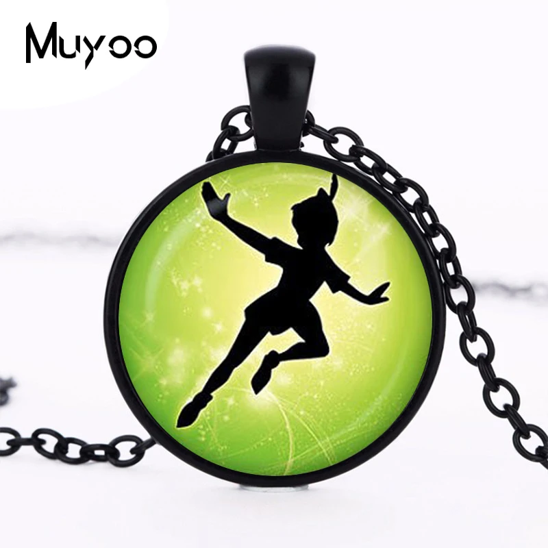 

2017 new Best friends Jewelry Accessories Peter Pan Necklace Never Grow Up Peter Pan Jewelry Moon Necklace Childhood Gift HZ1