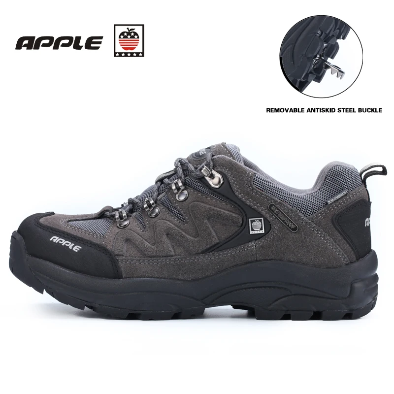 

Apple mens and women's hiking shoes waterproof shockproof silp trekking winter sneakers for men outventure outdoor sports shoes