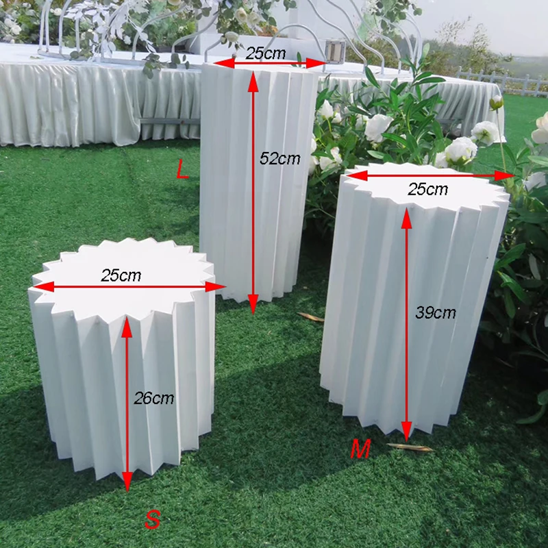 Flone 3 шт./лот Свадебные реквизиты свадьба сцена оригами цилиндр торговый центр окно дорога свинец украшения стойка для конфет пена