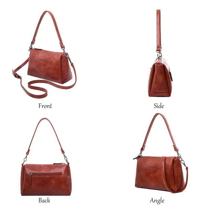 bag with detachable strap