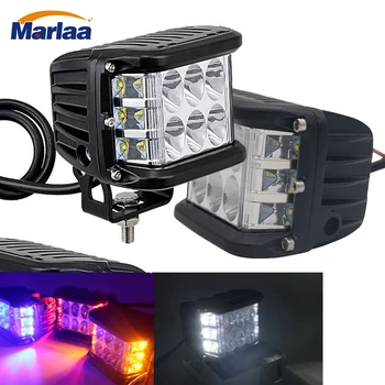 

2PCS Led Pods Dually Side Shooter Led Cubes Led Work Light bar Off Road Lights 12v Led Work Lights for Jeep Truck Car ATV