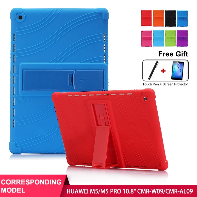 

SZOXBY For Huawei M5 Tablet Cover 10.8 Inch Anti-Fall Sleeve CMR-W09 / AL09 All-Inclusive Anti-Fall Silicone Shockproof Shell