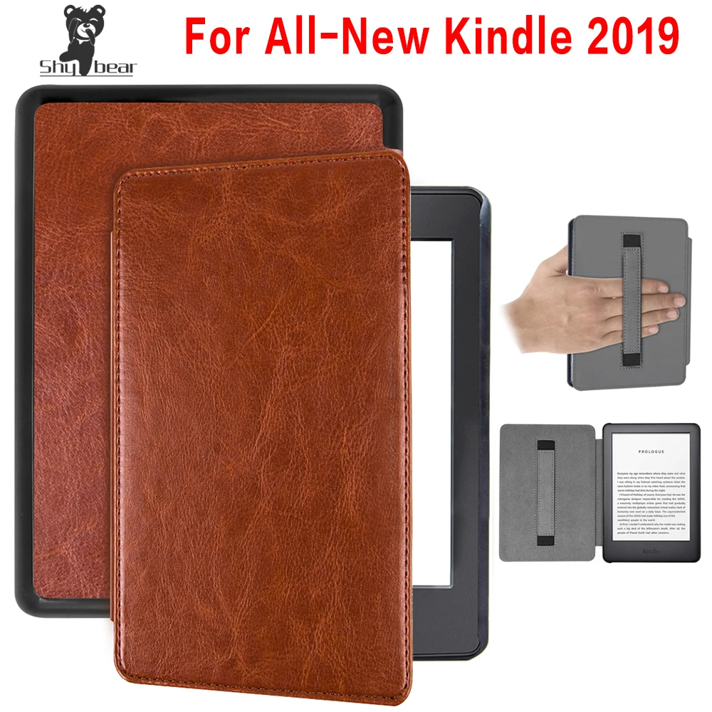 Folio Pu Leather Case for Amazon All New Kindle for 2019 Kindle Touch