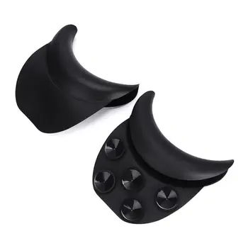

1Pcs Black Silicone Shampoo Head Pillow Neck Rest With Suction Cup Hair Wash Sink Basin Hairdresser Accessories