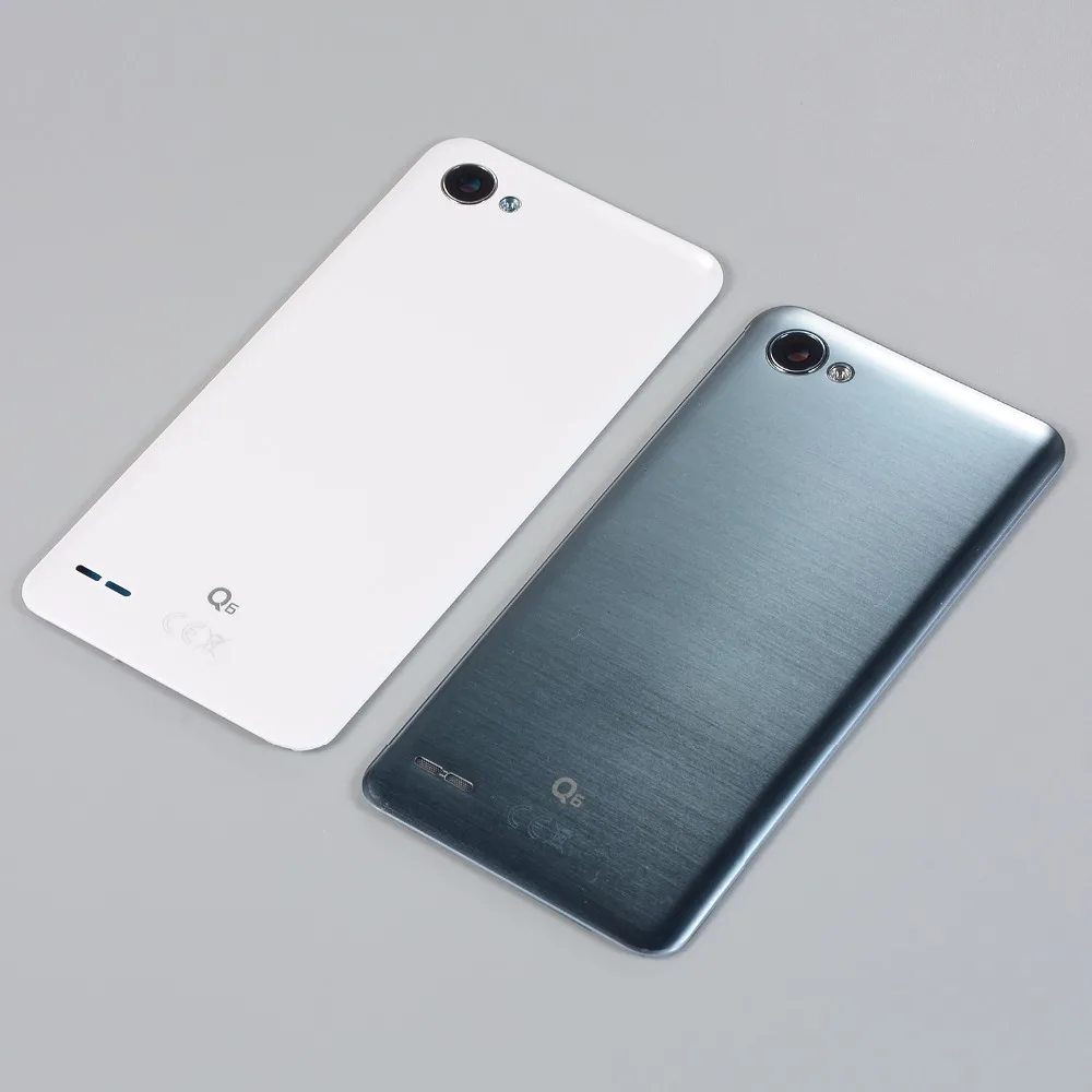 

For LG Q6 Original Housing Case Battery Cover Rear Door Back Sticker Case + Replacement Part Camera Lens